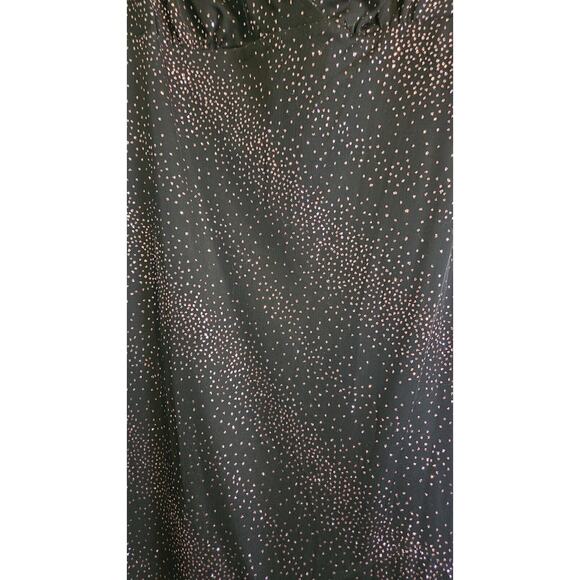 Byer Too! Y2K Dress SZ M Black Purple Glitter FAIRYGOTH WHIMSYGOTH Asymmetrical - Picture 5 of 7